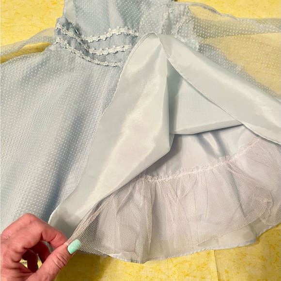 Good lad of Philadelphia pale blue party dress 12 months - Picture 3 of 5